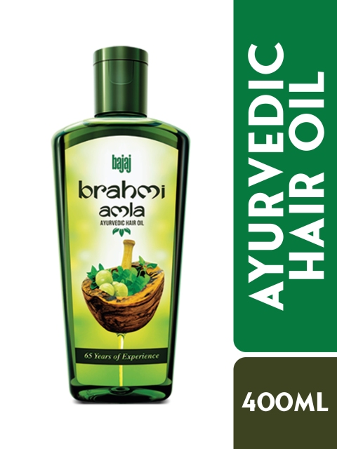 BAJAJ CONSUMER CARE Set of 2 Brahmi Amla Ayurvedic Hair Oil - 400 ml Each 2 BAJAJ CONSUMER CARE Set of 2 Brahmi Amla Ayurvedic Hair Oil - 400 ml Each