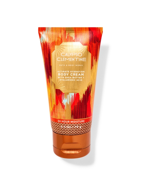 Bath & Body Works Calypso Clementine Travel Size Ultra Hydration Body Cream - 70g