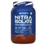 Bigmuscles Nutrition Nitra Isolate [1kg, Rich Chocolate] | 32g Protein | 10g EAA | Whey Protein with ProHydrolase Enzyme Tech. For Faster Absorption | Improved Strength, Faster...