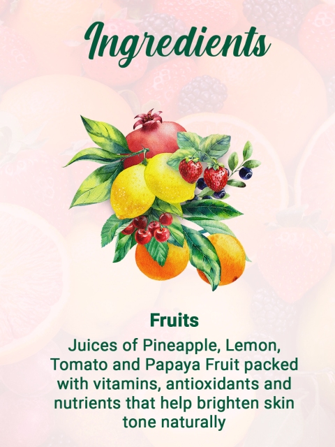 Biotique Fruit Brightening Depigmentation & Tan Removal Face Pack 100g 3 Biotique Fruit Brightening Depigmentation & Tan Removal Face Pack 100g