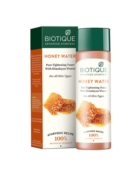 Biotique Honey Water Pore Tightening & Brightening Toner - 120ml 3 Biotique Honey Water Pore Tightening & Brightening Toner - 120ml