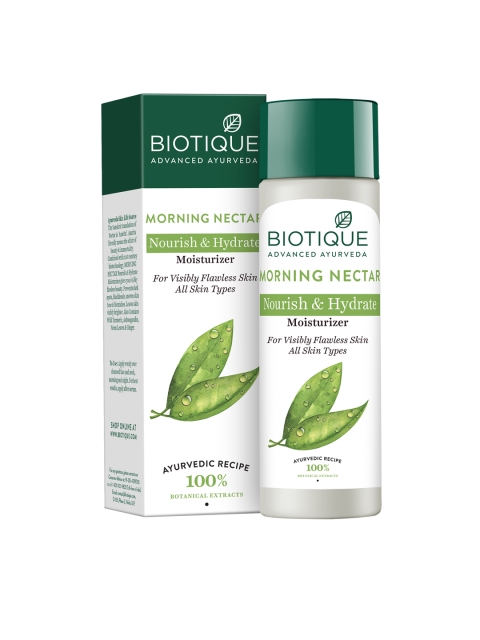 Biotique Morning Nectar Nourish & Hydrate Visibly Flawless Skin Moisturizer - 190ml
