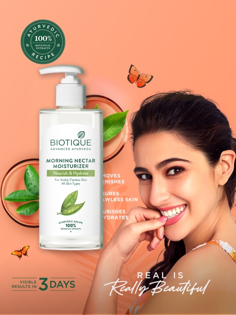 Biotique Morning Nectar Nourishing & Hydrate Moisturizer - 300ml 2 Biotique Morning Nectar Nourishing & Hydrate Moisturizer - 300ml