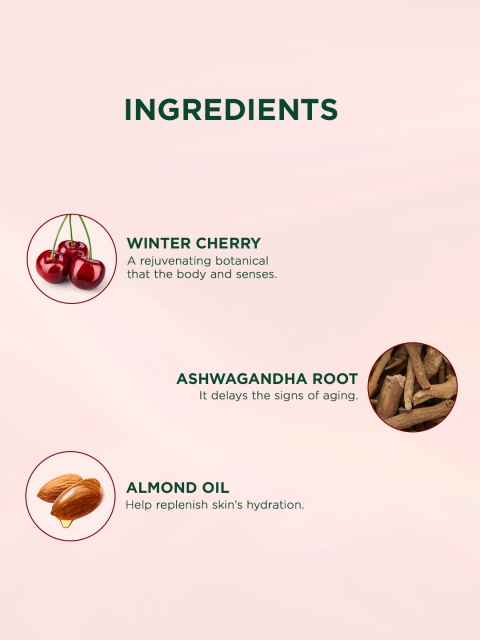 Biotique Winter Cherry Rejuvenating Body Lotion - 400ml 3 Biotique Winter Cherry Rejuvenating Body Lotion - 400ml