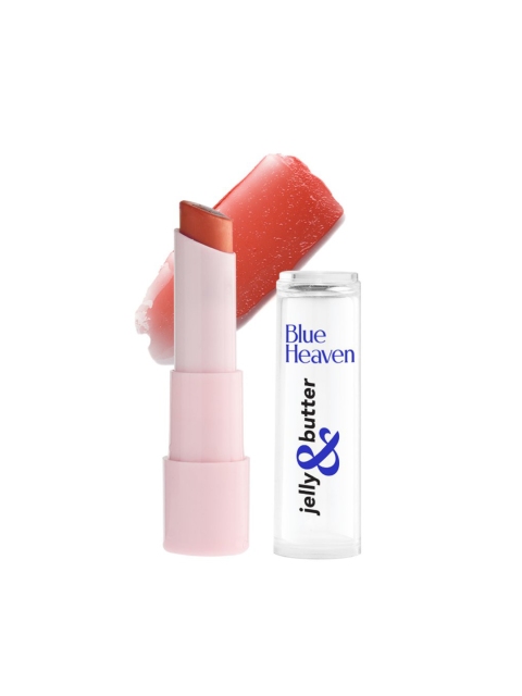 Blue Heaven Jelly & Butter Hydrating Lip Balm with Shea Butter & Vitamin E - Caramel Brown