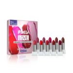 Blue Heaven Set Of 10 Matte Love Long Lasting Hydrating Mini Lipsticks - 1.3g Each
