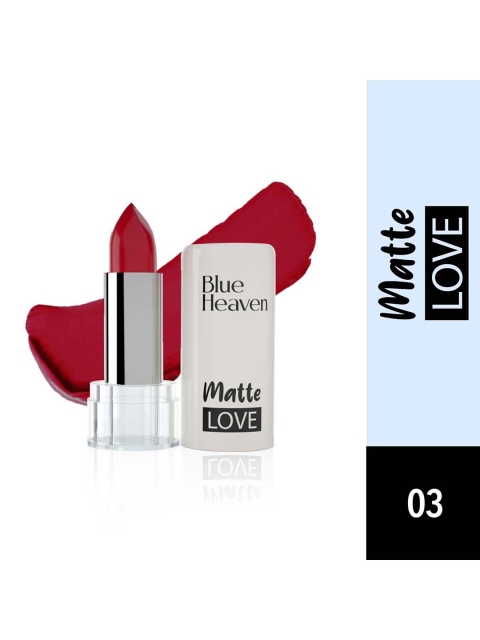 Blue Heaven Set Of 10 Matte Love Long Lasting Hydrating Mini Lipsticks - 1.3g Each 4 Blue Heaven Set Of 10 Matte Love Long Lasting Hydrating Mini Lipsticks - 1.3g Each