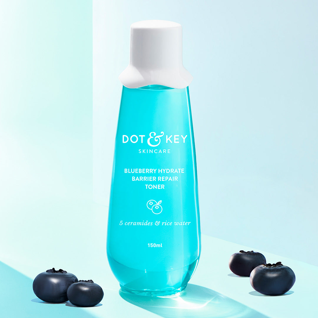 Blueberry Hydrate Barrier Repair Toner with Ceramides & Rice Water 1 Blueberry Hydrate Barrier Repair Toner with Ceramides & Rice Water