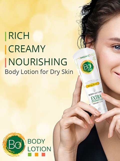 BOROLINE Set Of 3 Extra Hydration Bo Body Lotion With Mango Butter 100 ml each 3 BOROLINE Set Of 3 Extra Hydration Bo Body Lotion With Mango Butter 100 ml each