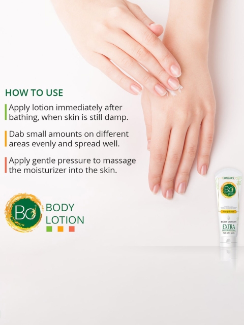 BOROLINE Set Of 3 Extra Hydration Bo Body Lotion With Mango Butter 100 ml each 4 BOROLINE Set Of 3 Extra Hydration Bo Body Lotion With Mango Butter 100 ml each