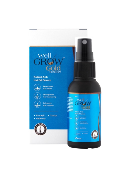 Brinton Women WellGrow Gold Hair Serum - 60ml
