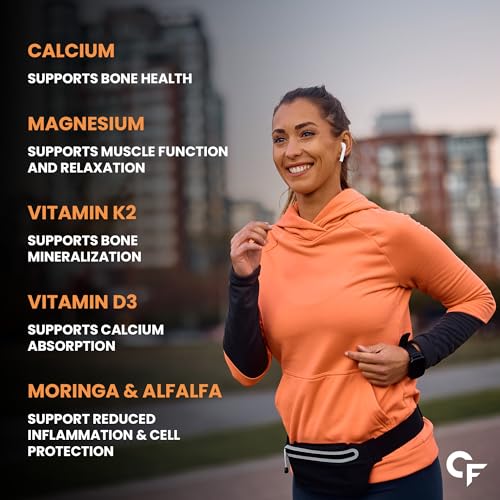 Carbamide Forte Calcium & Vitamin D3 Tablets | Calcium Magnesium Zinc - Bone Health & Joint Support - 120 Tablets 4 Carbamide Forte Calcium & Vitamin D3 Tablets | Calcium Magnesium Zinc - Bone Health & Joint Support - 120 Tablets