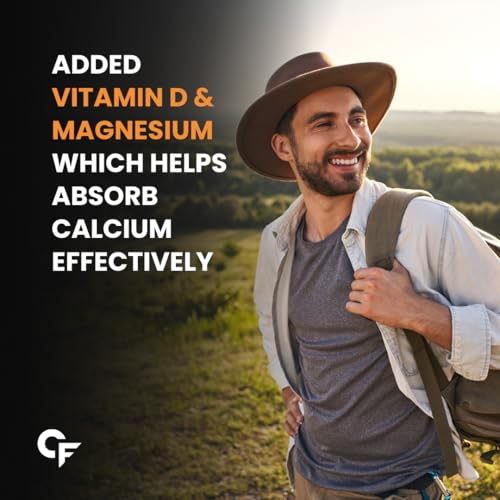 Carbamide Forte Calcium & Vitamin D3 Tablets | Calcium Magnesium Zinc - Bone Health & Joint Support - 120 Tablets 6 Carbamide Forte Calcium & Vitamin D3 Tablets | Calcium Magnesium Zinc - Bone Health & Joint Support - 120 Tablets