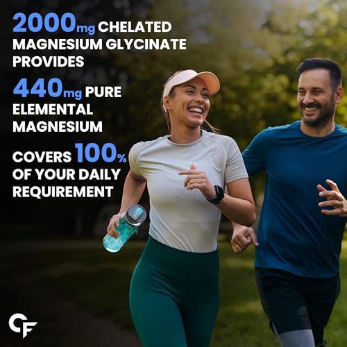Carbamide Forte Chelated Magnesium Glycinate Supplement 2000mg Per Serving | Magnesium Supplement Supports Muscle Recovery & Better Sleep - 120 Veg Tablets 4 Carbamide Forte Chelated Magnesium Glycinate Supplement 2000mg Per Serving | Magnesium Supplement Supports Muscle Recovery & Better Sleep - 120 Veg Tablets