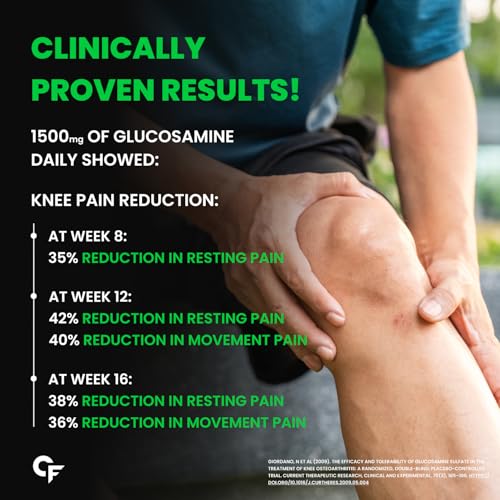 Carbamide Forte Glucosamine Tablets - Joint Support Supplement with Collagen & Glucosamine Chondroitin MSM | Joint Cartilage Support & Muscle Health 6 Carbamide Forte Glucosamine Tablets - Joint Support Supplement with Collagen & Glucosamine Chondroitin MSM | Joint Cartilage Support & Muscle Health