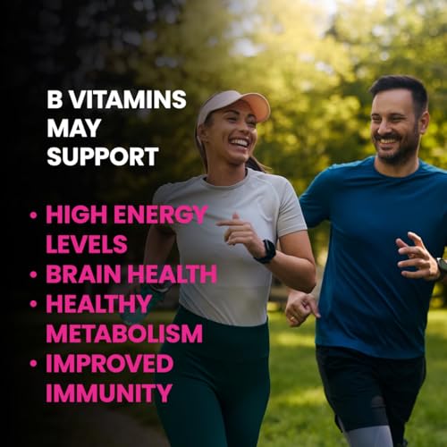 Carbamide Forte Vitamin B-Complex Tablets - 100% RDA for B Vitamins with B1, B2, B3, B5, B6, B9 & Vitamin B12 5 Carbamide Forte Vitamin B-Complex Tablets - 100% RDA for B Vitamins with B1, B2, B3, B5, B6, B9 & Vitamin B12