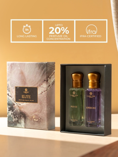 Carlton London Set Of 2 Urbane & Poise Eau De Parfum - 20ml Each 4 Carlton London Set Of 2 Urbane & Poise Eau De Parfum - 20ml Each