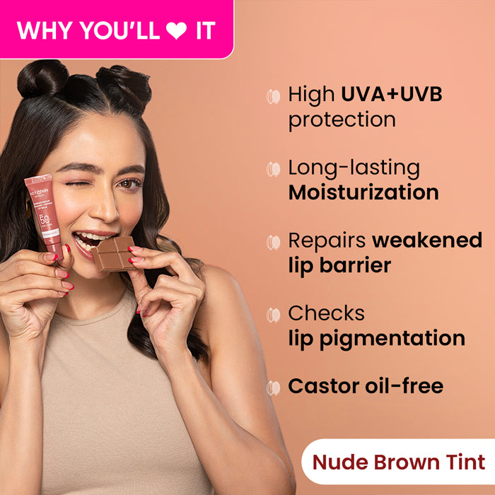 Ceramide + Peptide Lip Balm SPF 50+ PA+++ (Tinted) 2 Ceramide + Peptide Lip Balm SPF 50+ PA+++ (Tinted)