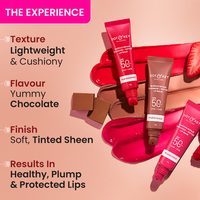 Ceramide + Peptide Lip Balm SPF 50+ PA+++ (Tinted) 6 Ceramide + Peptide Lip Balm SPF 50+ PA+++ (Tinted)