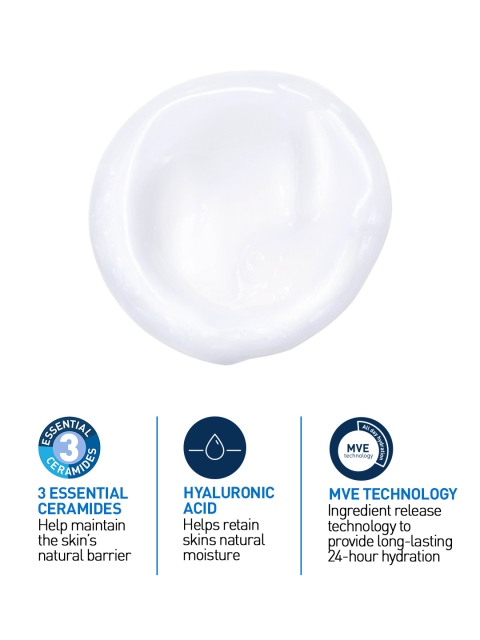 CeraVe Dermatologist Recommended Hydrating Cleanser For Dry Skin - 473ml 3 CeraVe Dermatologist Recommended Hydrating Cleanser For Dry Skin - 473ml