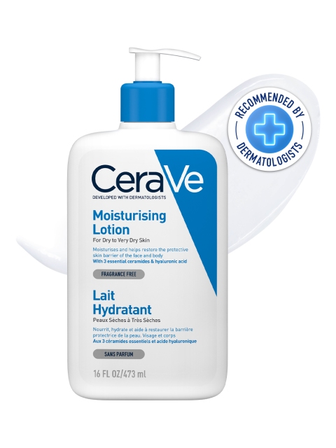 CeraVe Dermatologist Recommended Moisturizing Body Lotion for Normal to Dry Skin - 473ml