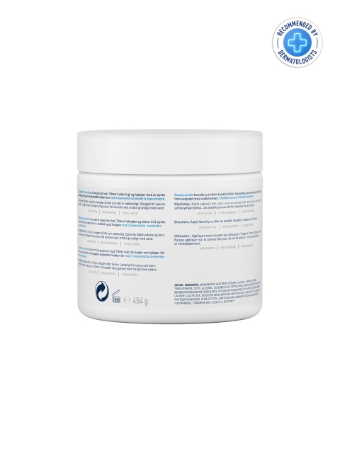 CeraVe Dermatologist Recommended Moisturizing Cream For Dry Skin with Ceramides - 454 g 2 CeraVe Dermatologist Recommended Moisturizing Cream For Dry Skin with Ceramides - 454 g