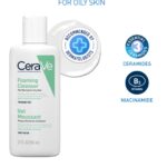 CeraVe Foaming Cleanser For Oily Skin with Hyaluronic Acid & Niacinamide - 88ml