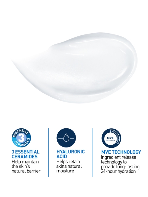 CeraVe Moisturizing Barrier Repair Cream with Ceramides & Hyaluronic Acid - 340 g 3 CeraVe Moisturizing Barrier Repair Cream with Ceramides & Hyaluronic Acid - 340 g