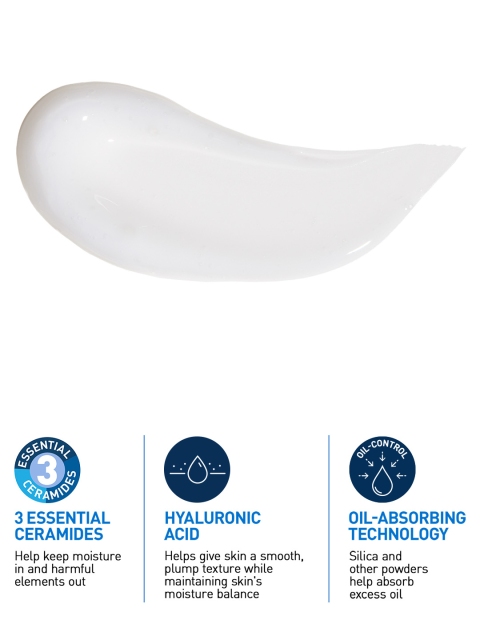 CeraVe Oil Control Gel-Cream Lightweight Moisturizer - 52 ml 3 CeraVe Oil Control Gel-Cream Lightweight Moisturizer - 52 ml