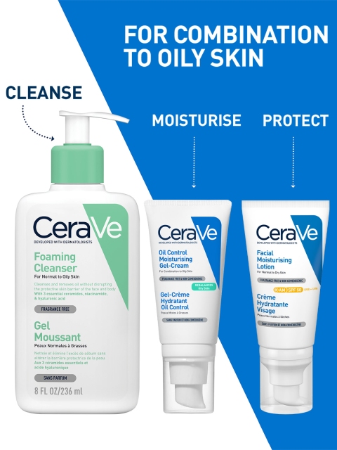 CeraVe Oil Control Gel-Cream Lightweight Moisturizer - 52 ml 6 CeraVe Oil Control Gel-Cream Lightweight Moisturizer - 52 ml