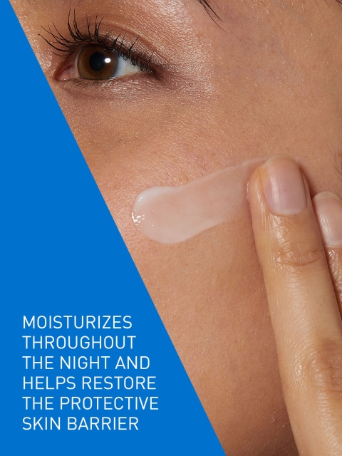 CeraVe PM Lightweight Night Cream with Ceramides, Niacinamide & Hyaluronic Acid - 52 ml 5 CeraVe PM Lightweight Night Cream with Ceramides, Niacinamide & Hyaluronic Acid - 52 ml