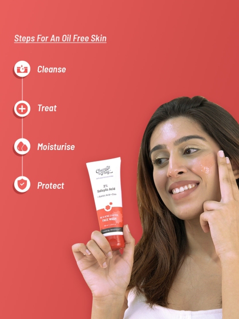 Chemist at Play 2% Salicylic Acid Oil & Acne Control Face Wash with Azelaic Acid - 100 ml 6 Chemist at Play 2% Salicylic Acid Oil & Acne Control Face Wash with Azelaic Acid - 100 ml