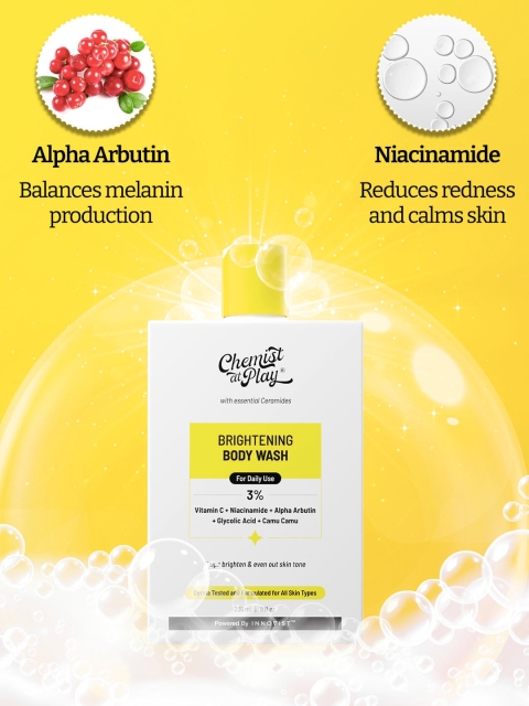Chemist at Play Brightening Body Wash 2% Vitamin C + Niacinamid Shower Gel 236 ml 2 Chemist at Play Brightening Body Wash 2% Vitamin C + Niacinamid Shower Gel 236 ml
