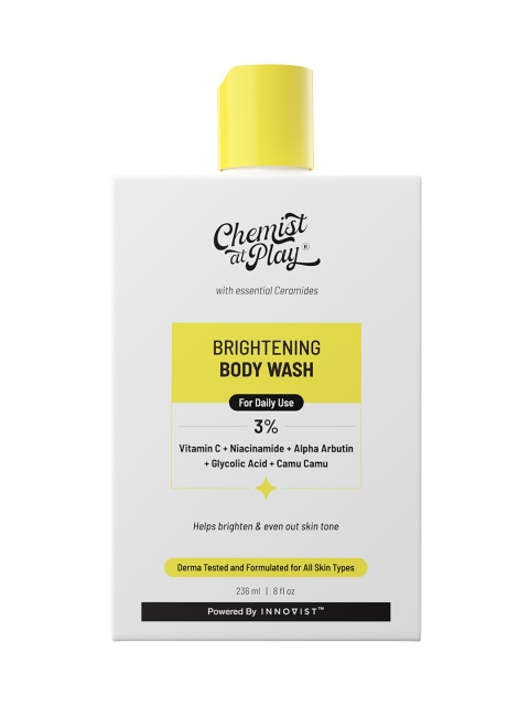 Chemist at Play Brightening Body Wash 2% Vitamin C + Niacinamid Shower Gel 236 ml
