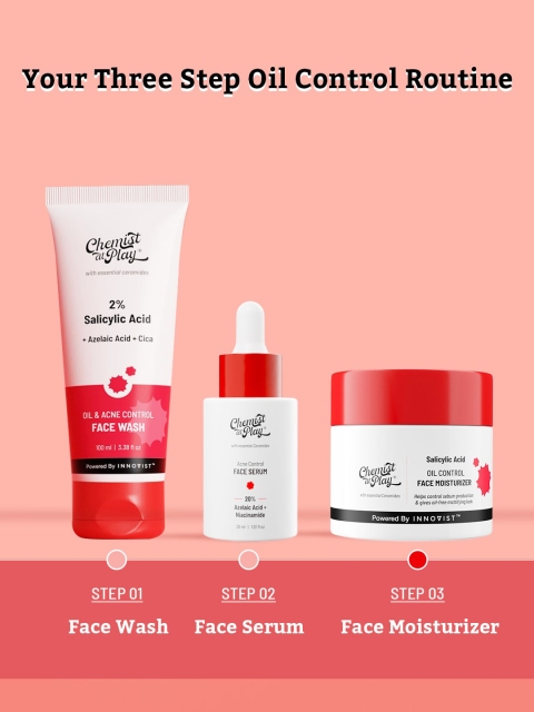 Chemist at Play Oil Control Face Moisturizer With Salicylic Acid - 50g 2 Chemist at Play Oil Control Face Moisturizer With Salicylic Acid - 50g