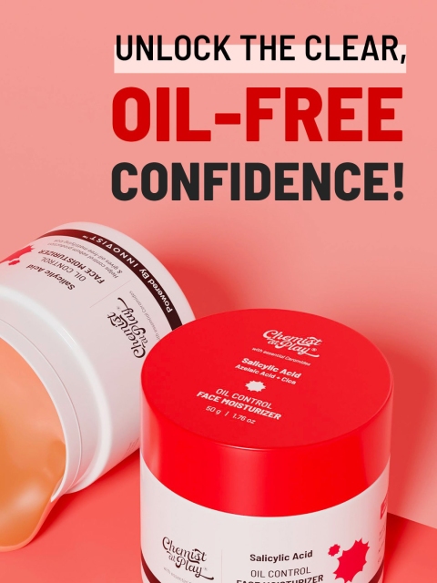 Chemist at Play Oil Control Face Moisturizer With Salicylic Acid - 50g 3 Chemist at Play Oil Control Face Moisturizer With Salicylic Acid - 50g