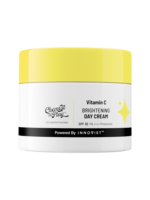 Chemist at Play Vitamin C Brightening SPF 30 PA+++ Day Cream For Glowing Skin - 50g