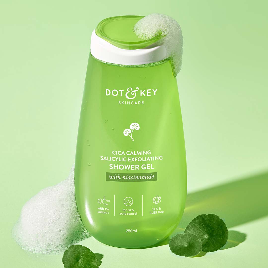 Cica + 1% Salicylic Acid Exfoliating Shower Gel 1 Cica + 1% Salicylic Acid Exfoliating Shower Gel