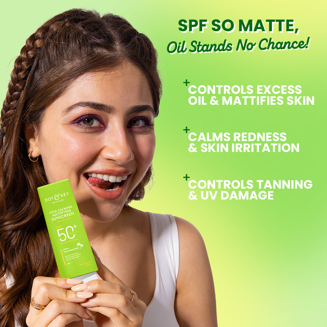 Cica & Niacinamide Mattifying Sunscreen SPF 50+ PA++++ 4 Cica & Niacinamide Mattifying Sunscreen SPF 50+ PA++++