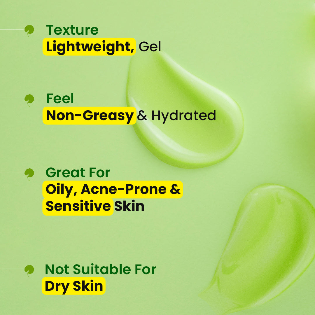 Cica & Niacinamide Night Gel for Oily & Acne Prone Skin 4 Cica & Niacinamide Night Gel for Oily & Acne Prone Skin
