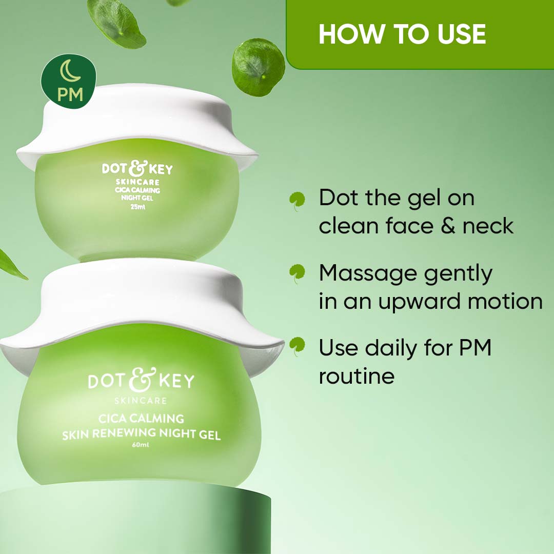 Cica & Niacinamide Night Gel, Pack of 2 6 Cica & Niacinamide Night Gel, Pack of 2