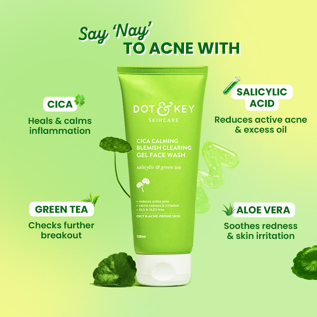 Cica + Salicylic Acid Gel Face Wash for Oily Skin 3 Cica + Salicylic Acid Gel Face Wash for Oily Skin