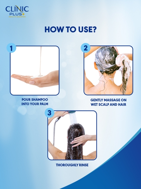 Clinic Plus Strong & Long Shampoo with Milk Protein & Multivitamins - 1L 5 Clinic Plus Strong & Long Shampoo with Milk Protein & Multivitamins - 1L