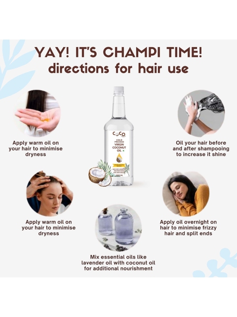 Coco Crush Cold Pressed Virgin Coconut Oil 500 ml 4 Coco Crush Cold Pressed Virgin Coconut Oil 500 ml