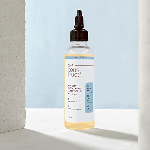 Deconstruct Aha Bha Exfoliating Scalp Hair Serum | Contains 1% Salicylic Acid + 1% Lactic Acid + 2% Zinc Complex 6 Deconstruct Aha Bha Exfoliating Scalp Hair Serum | Contains 1% Salicylic Acid + 1% Lactic Acid + 2% Zinc Complex