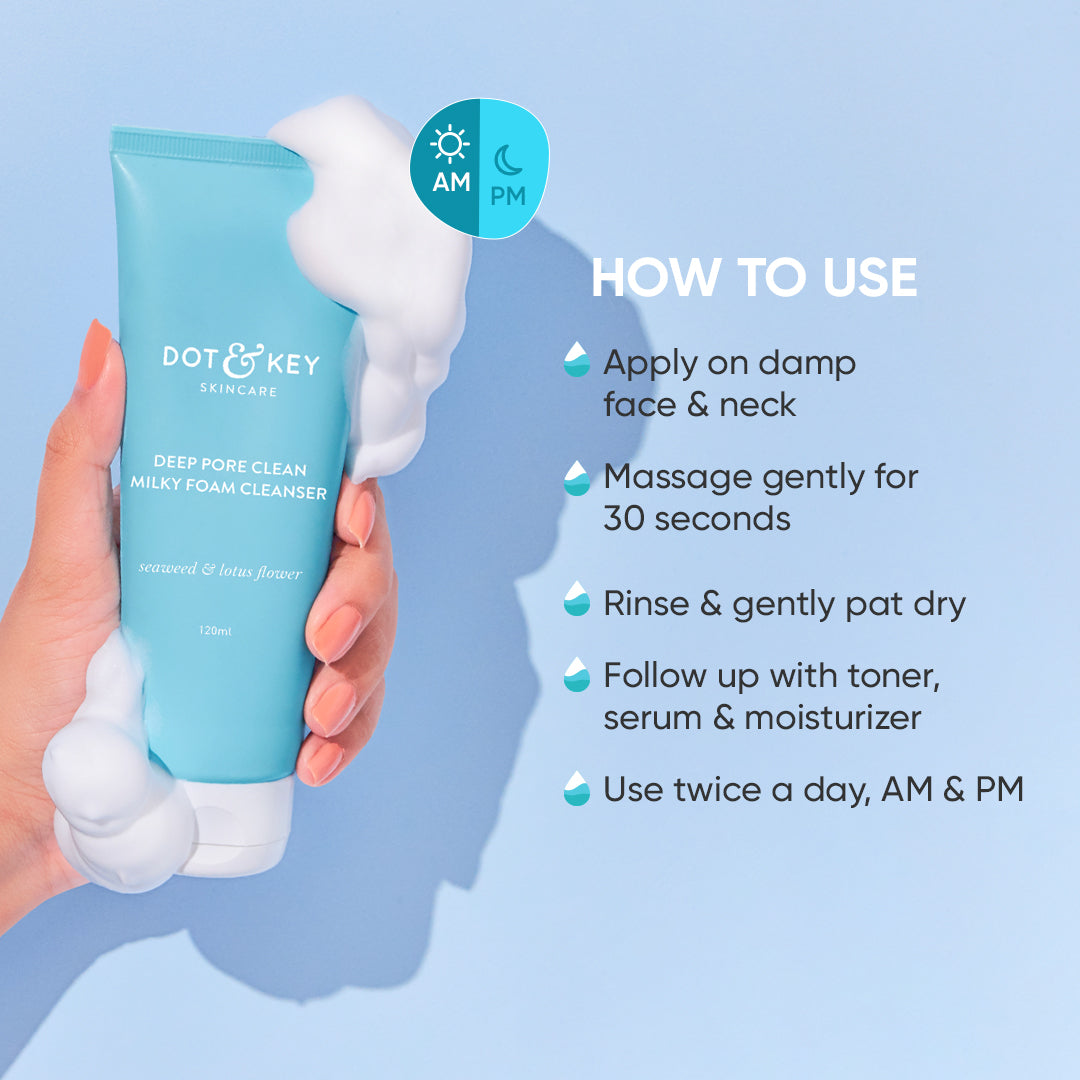 Deep Pore Clean Foaming Face Wash 5 Deep Pore Clean Foaming Face Wash