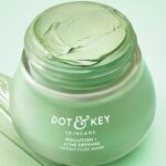 DOT & KEY Anti-Acne Salicylic Green Clay Face Mask to Reduces Dark Spots & Balance Oil-85g