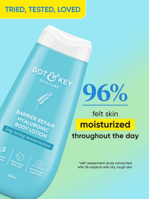 DOT & KEY Barrier Repair Hyaluronic Body Lotion & Japanese Rice Water - 250ml 2 DOT & KEY Barrier Repair Hyaluronic Body Lotion & Japanese Rice Water - 250ml