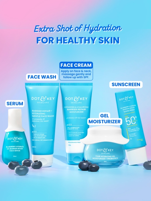 DOT & KEY Barrier Repair Hydrating pH5.5 Face Cream with Ceramides & Hyaluronic - 100g 6 DOT & KEY Barrier Repair Hydrating pH5.5 Face Cream with Ceramides & Hyaluronic - 100g