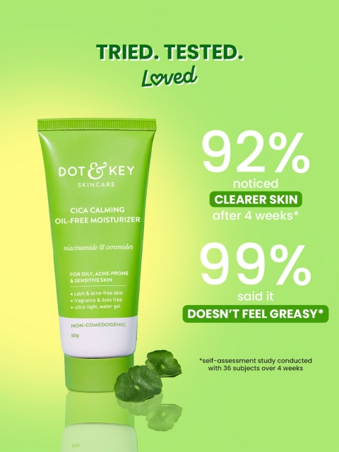 DOT & KEY CICA+5% Niacinamide Spot Reduction Oil-Free Moisturizer 50g 5 DOT & KEY CICA+5% Niacinamide Spot Reduction Oil-Free Moisturizer 50g